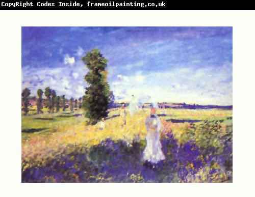 Claude Monet The Walk